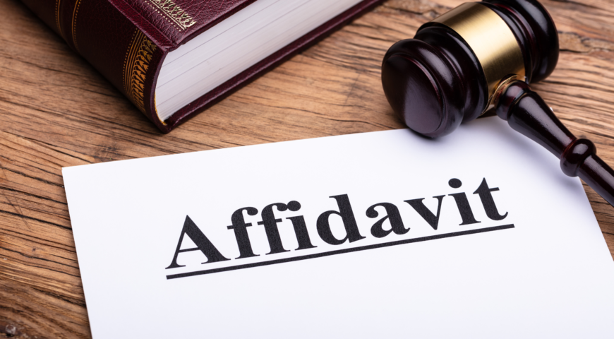 How To Write An Affidavit: A Step-By-Step Guide